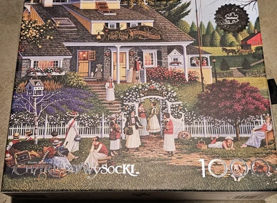 Buffalo Games - Silver Select - Charles Wysocki - Tea Club 1000 Pc Puzzle - Image 1 of 4