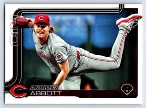 Andrew Abbott 2025 Topps #140 Cincinnati Reds Baseball Card - Picture 1 of 2