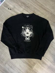 vintage women's Just Cavalli sweatshirt black with large logo - Picture 1 of 7