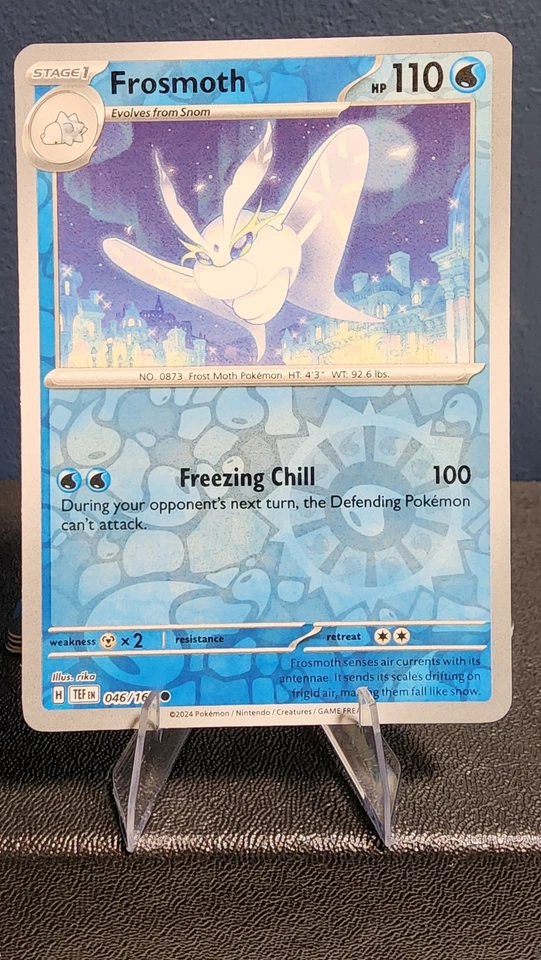 Frosmoth Reverse Holo SV05: Temporal Forces 046/162 Near Mint - Image 1 of 1