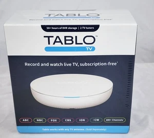 Tablo 4th Gen 2-Tuner Over-The-Air OTA DVR 128GB Pause Live TV - TF1282B-01-CN - Picture 1 of 5