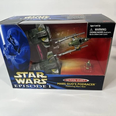 1999 Star Wars Episode 1 Action Fleet MISB Mars Guo's Podracer Galoob 79041 - Image 1 of 4