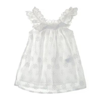 Zara, Kleid, Größe: 86, Weiß, Baumwolle, Spitze, Mädchen #2HL - Bild 1 von 4