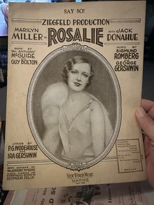M '28 Gershwin Stage Revue Noten ROSALIE 'Say So' - Bild 1 von 1