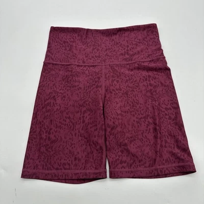 Athleta Sports шорты женщин S бордовый AOP логотип... #34865 - Изображение 1 из 4