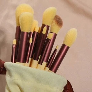 13pcs Makeup BRUSHES Kit Set Powder Foundation Eyeshadow Eyeliner Lip Brush - Picture 1 of 13