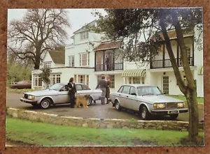 Postal Volvo 264 y 262C - Postal original emitida por Volvo c1977-1979 - Imagen 1 de 2