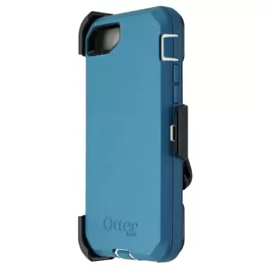OtterBox Defender Series Case for iPhone SE (3rd/2nd Gen) - Big Sur Blue - Picture 1 of 3