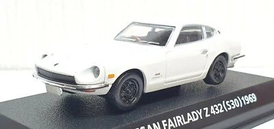 1/64 Konami 1969 NISSAN DATSUN FAIRLADY Z Z432 WHITE S30 diecast car model - Image 1 of 3