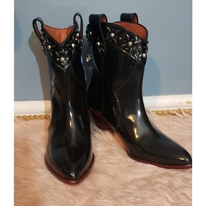 NWOB COACH EMBELLISHED COWBOY BOOTS - Picture 1 of 7