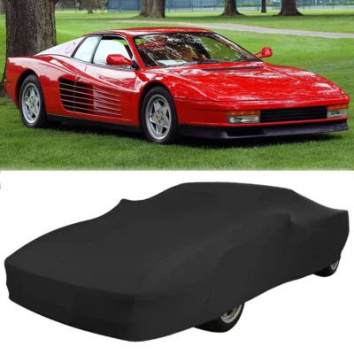 Cubierta de coche exterior impermeable protección UV contra polvo para Ferrari Testarossa 1985-1991 Foto 1 de 4