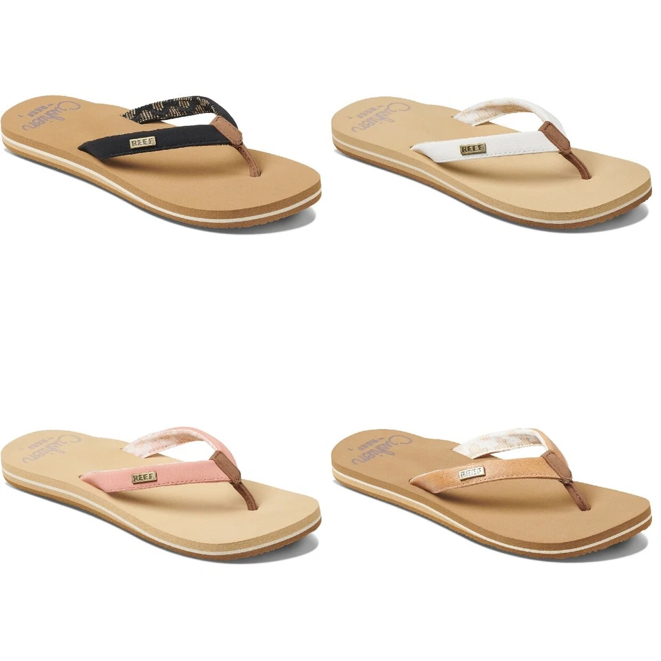 Reef Reef Cushion Sands Damen Zehentrenner |Zehengreifer | Flip Flops - NEU - Bild 1 von 1