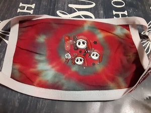 Tie Dye Nightmare Before Christmas Mask - Picture 1 of 1