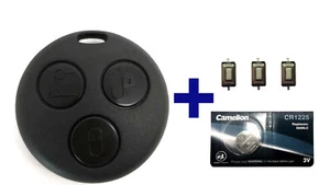 Llave Mando a Distancia Carcasa Batería Microbotón para Smart 450 452 Roadster - Imagen 1 de 3