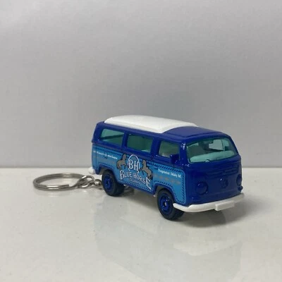 RARE KEY CHAIN BLUE VOLKSWAGEN TYPE 2 T2 CUSTOM LIMITED EDITION 1967 1968-1979 Foto 1 de 2