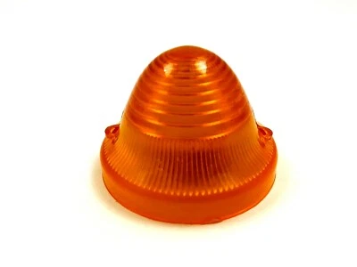 雷诺 Dauphine Gordini 前转向信号镜头右侧琥珀色全新 #147-1 — 第 1/4 张图片