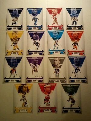 2021 Score Football Game Face Complete Insert Set 15 Card Lot - Image 1 of 4