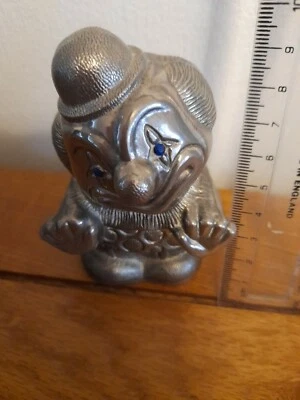 Vintage Silver Plated "Clown" Money Box  - Image 1 of 4
