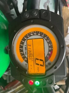 KAWASAKI ZX636 ZX6R C1H C6F 2005 2006 CLOCKS DASH SPEEDO GAUGE INSTRUMENT - Picture 1 of 7