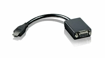 Lenovo Thinkpad LT8500-1 4X90F33442 Mini HDMI C to VGA Video Adapter Converter  - Image 1 of 2
