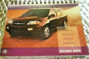 2001 Factory Acura MDX Owners Guide Manual to Special Features FREE SHIPPING - Imagen 1 de 1