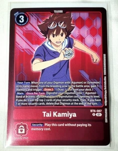 Digimon - Tai Kamiya (Event Pack 5) - Double Diamond (BT06) - Mint - Picture 1 of 2