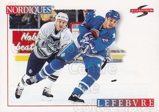 1995-96 Score #192 Sylvain Lefebvre - Image 1 of 1