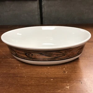 Lenox Cafe Java Oval Serving Dish 9.75 -  “Casual Images” - Made in Brazil - Picture 1 of 10