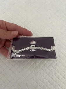 LUXE by Claire’s Silver Plated Cubic Zirconia Tennis Bracelet - Picture 1 of 4