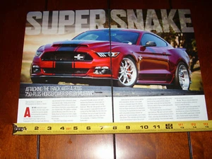 2016 Shelby Super Snake 750 PS MUSTANG - ORIGINALARTIKEL - Bild 1 von 2