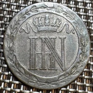 PIECE DE 20 CENTIMES JEROME NAPOLEON WESPHALIE. 1812 C  (1300) - Picture 1 of 3