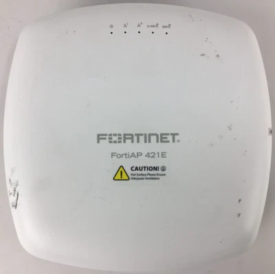 LOT OF 5 Fortinet FAP-421E-A 802.11ac Wave 2 Dual Radio 2.4 & 5 GHz with Mounts - Image 1 of 4
