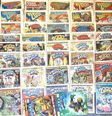 2000 A.D.  NUMBER'S BETWEEN 77-552. ( 42 MAGAZINE 1978-1987 LOT) - Image 1 of 4