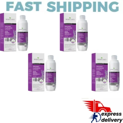 Bio Balance Organic Lavender Shampoo Grow Healthy 330 ml ( Pack Of -4 ) - Image 1 of 3