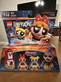 NEW LEGO DIMENSIONS TEAM PACK THE POWERPUFF GIRLS 71346 Sealed Retired