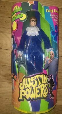 Muñeca Austin Powers Completamente Posable Trendmasters 1998 Embalaje Triturado De Colección Foto 1 de 3