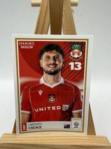 PANINI EFL 2025 - 26  STICKER Liberato Cacace Wrexham AFC #461 - Picture 1 of 4