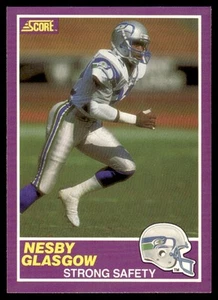 1989 Score Supplemental Nesby Glasgow Seattle Seahawks #378S - Picture 1 of 2