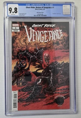 Ghost Rider Return Of Vengeance #1 CGC 9.8 Kyle Hutz Knullified Variant Marvel — 第 1/2 张图片