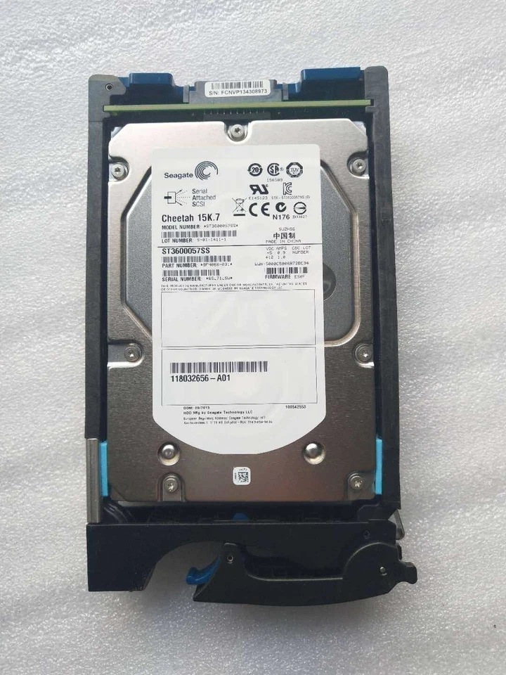 New EMC Hard Drive V3-VS15-600 600GB 15000RPM 3.5" SAS Internal Desktop Drive - Image 1 of 1
