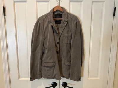 AllSaints Mens Corduroy Long Sleeve Jacket, Size XXL But Runs Very Small! - Image 1 of 4