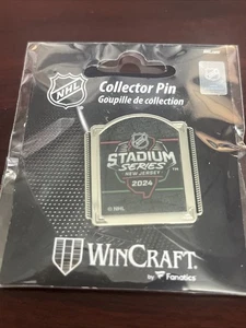 2024 NHL Stadium Series Collector’s Pin New Jersey - Picture 1 of 2