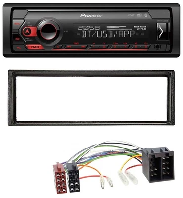 Pioneer MP3 USB DAB Bluetooth Autoradio für VW Golf 2 83-92 Jetta II 84-92 T4 90 - Bild 1 von 4