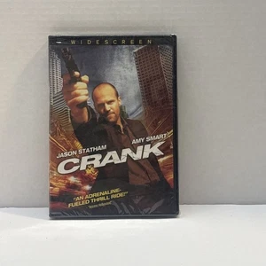 Crank (DVD, 2006, Widescreen) Jason Statham! Amy Smart! Extras! New! Sealed! - Imagen 1 de 2