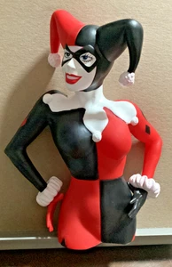 HARLEY QUINN BUST PVC BANK 8" DC 2014 - Picture 1 of 4