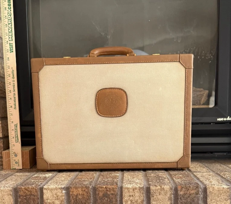 Estuche de viaje de negocios Ghurka 508 maletín usado en buen estado ver detalles. Foto 1 de 4