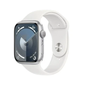 BRAND NEW BOXED Apple Watch Series 9 [MRMH3QA/A] 45mm GPS+CELLULAR - Silver Case - Picture 1 of 1