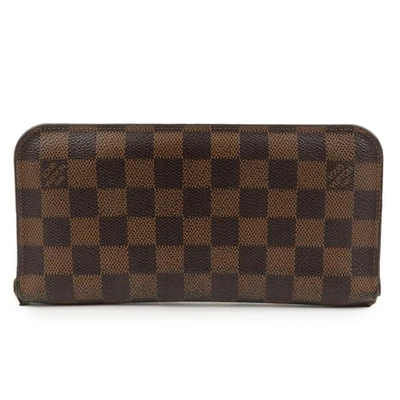 Louis Vuitton Damier Portefeuille Insolite Zippy Long Wallet N63071 Used F/S Foto 1 de 4