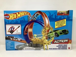Hot Wheels Action Energy Track Playset with Car Loops And Car - BRAND NEW!!! - Picture 1 of 5