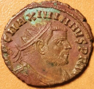 0508 Roman antonianus. MAXIMIANUS, 289-290 AD. PAX AVGG. S. Sear 13156. - Picture 1 of 4
